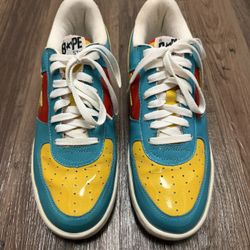 Bathing Ape Bapesta Low Size 12