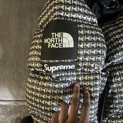 Supreme North Face Studded Nuptse Jacket 