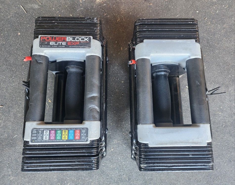 PowerBlock Elite EXP Adjustable Dumbbell Set