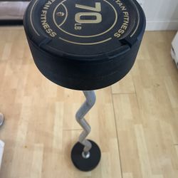 70 Lb Curl Bar
