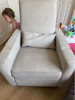 Grey recliner