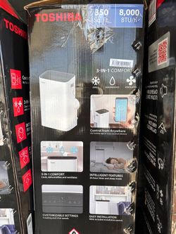 Toshiba 8000 BTU ac 350 sq ft