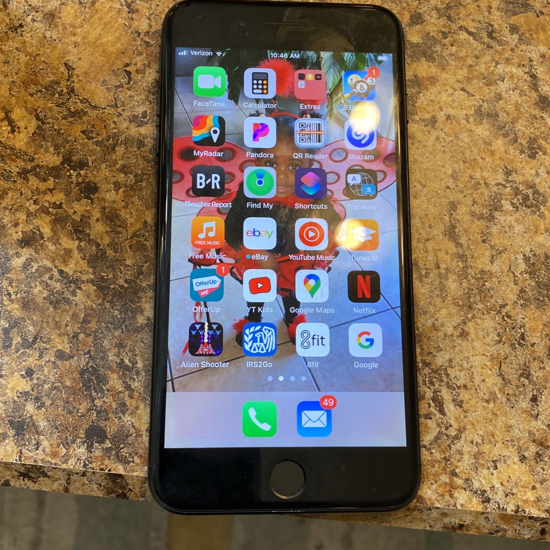 iPhone 7 Plus Perfect Condition Always Kept In Otter box No Cracks