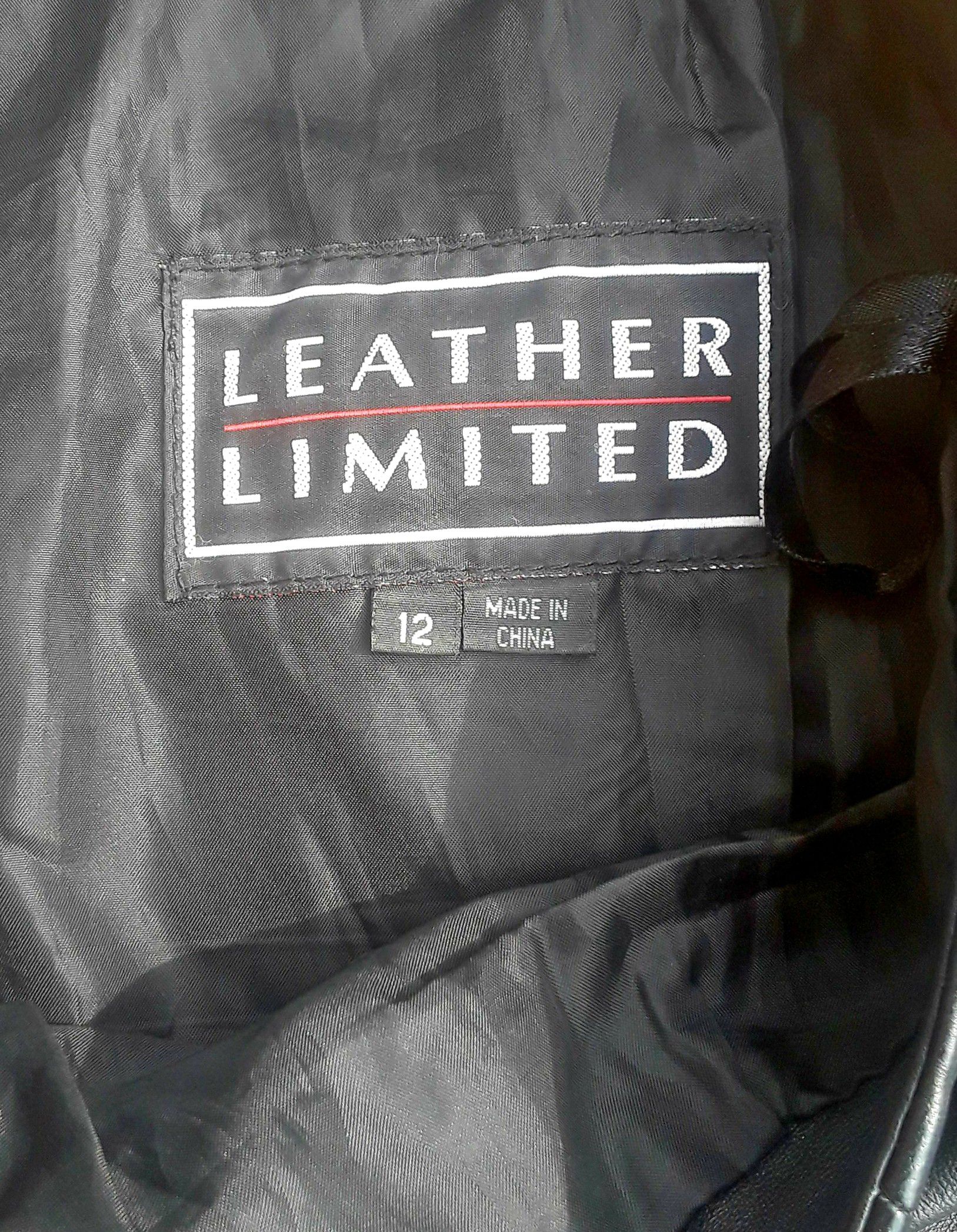 LEATHER LIMITED LEATHER PANTS