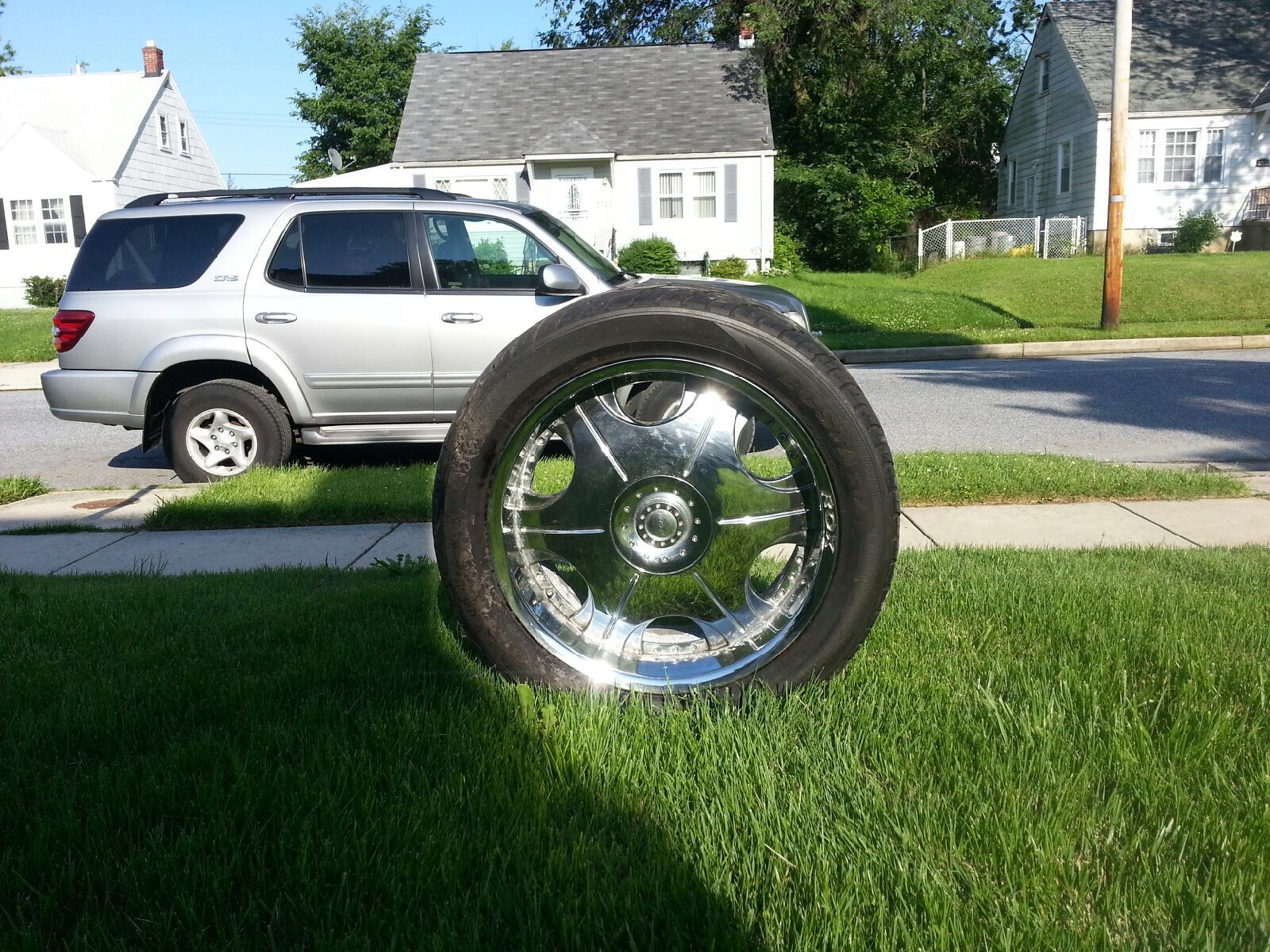 Set of Rims and tires in excellent condition