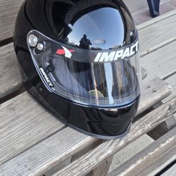 Helmet-1320 SNELL20 XXL Black IMPACT RACING