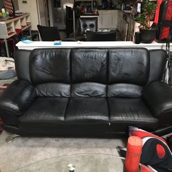 Leather Couch For Sale !