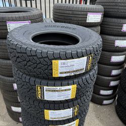235-75-15 A PLUS AT $430 CASH OUT THE DOOR All TERRAIN Tires installed (4) New 50,000 Mile Warranty