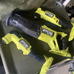 Ryobi Sawzall Multitool 50 La Pieza