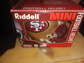 49ers mini football helmet