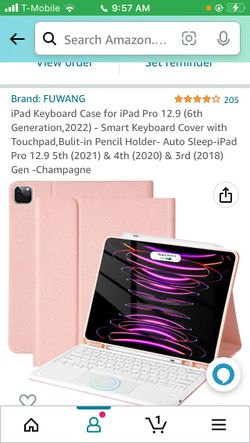 iPad Pencil iPad Pro 12.6 Case With Keyboard iPad Pro tempered Glass 12.6 Size 