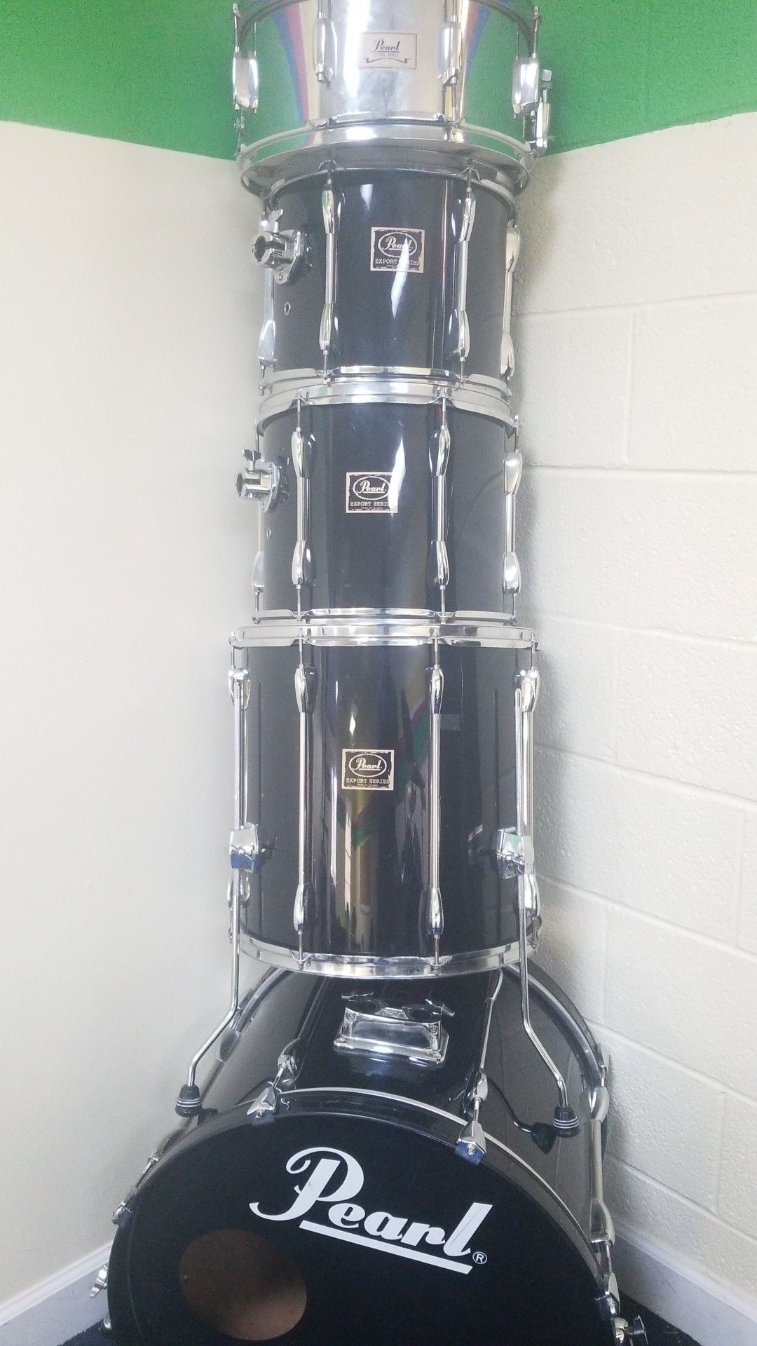 Pearl export series set of 5 drum set