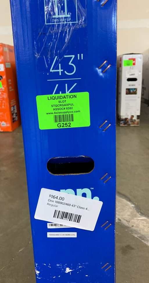 Brand New 43” 4K ONN TV! Open box w/ warranty 9ID4T