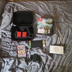 Switch OLED 64GB the Legend Of Zelda: TOTK BUNDLE 