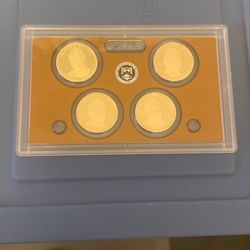 2014 United States Mint Presidential $1 Coin Proof Set.