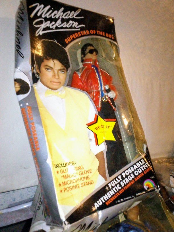 Authentic Antique Michael Jackson '80s Doll