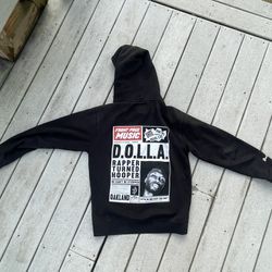 Dame dolla + Kyrie + Nike black hoodie all adult small