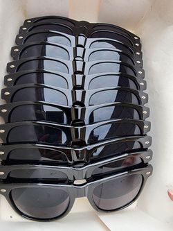 Black Sunglasses Nice Sturdy Solid Party Favors