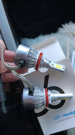 Car/Auto LED 72W 8000LM 6500K *6 Months Warranty* Headlight Bulbs Low, High, Fog, Daytime, Luces Led, 9005, 9006, 9012, H1, H3, H7, H11, H4, 9007, H13