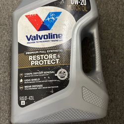 Valvoline 0W-20 Motor Oil