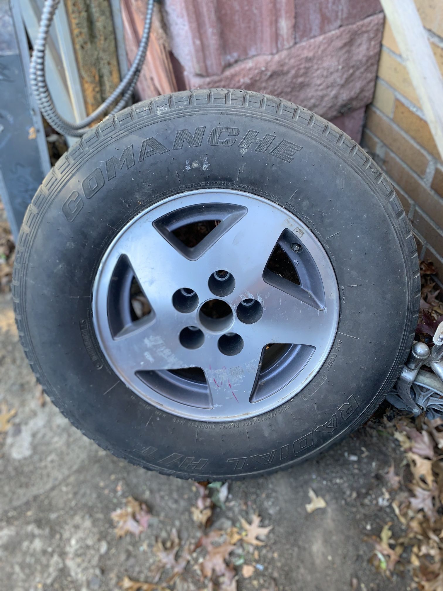 Chevy rim tire