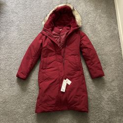 Uniqlo Ultra Warm Hybrid Down Long Coat - New w/ Tags (Size XS)