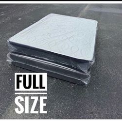 Full Size Mattress Set – Medium Comfort – Available Today 🚚