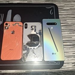 IPhone X/IPhone XS MAX/LG Stylo 6 With Stylo Pen All For Cheap.
