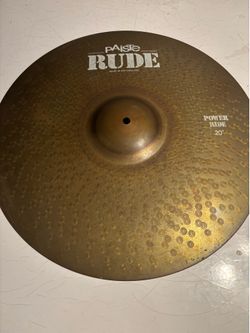 Paiste Rude Power Ride 20”