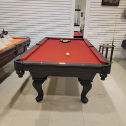 Gandy 8' Spoon Pool Table