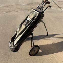 vintage golf set 