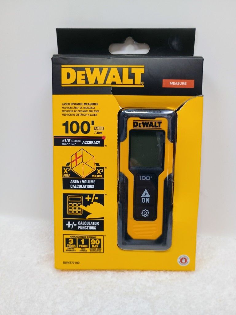 DEWALT
100 ft. Laser Distance Measurer