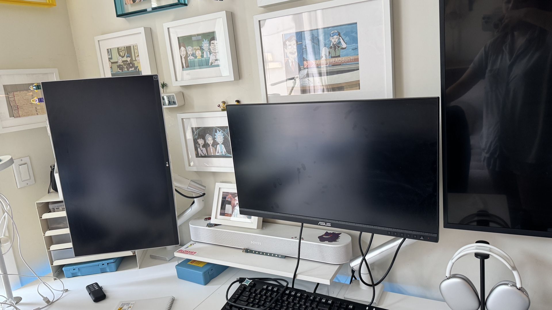 Monitor Set ( Laser Keyboard Include)(bundle)
