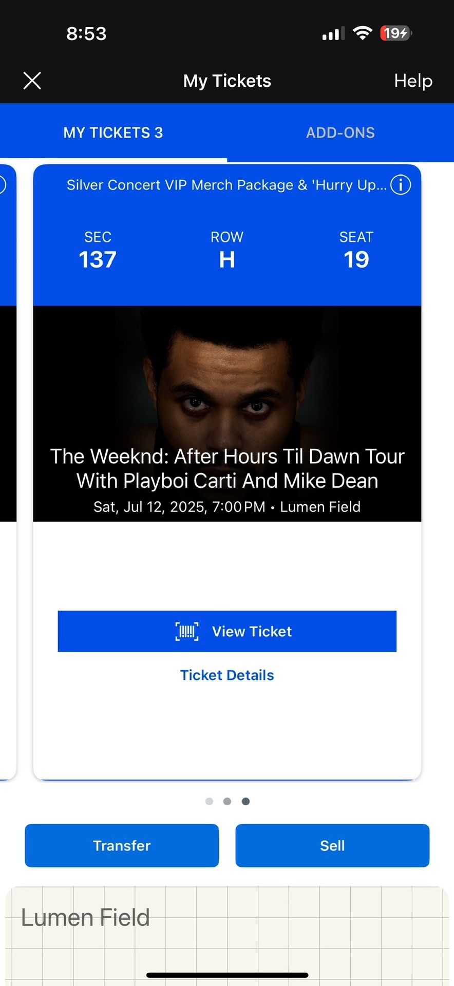 Weekend Concert VIP