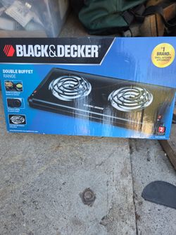 Black & Decker Double Buffet Range DB1002B