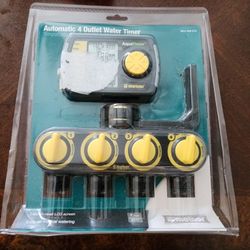 Water Timer - Four Outlet