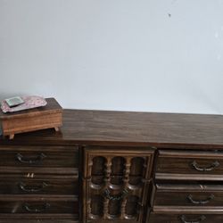 Wood Dresser 