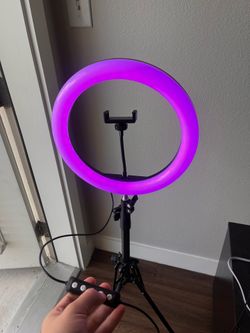 12” LED Ring Light Tripod & Phone Holder