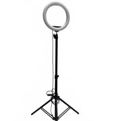 Adjustable LED Ring Light with Tripod Stand and  Control