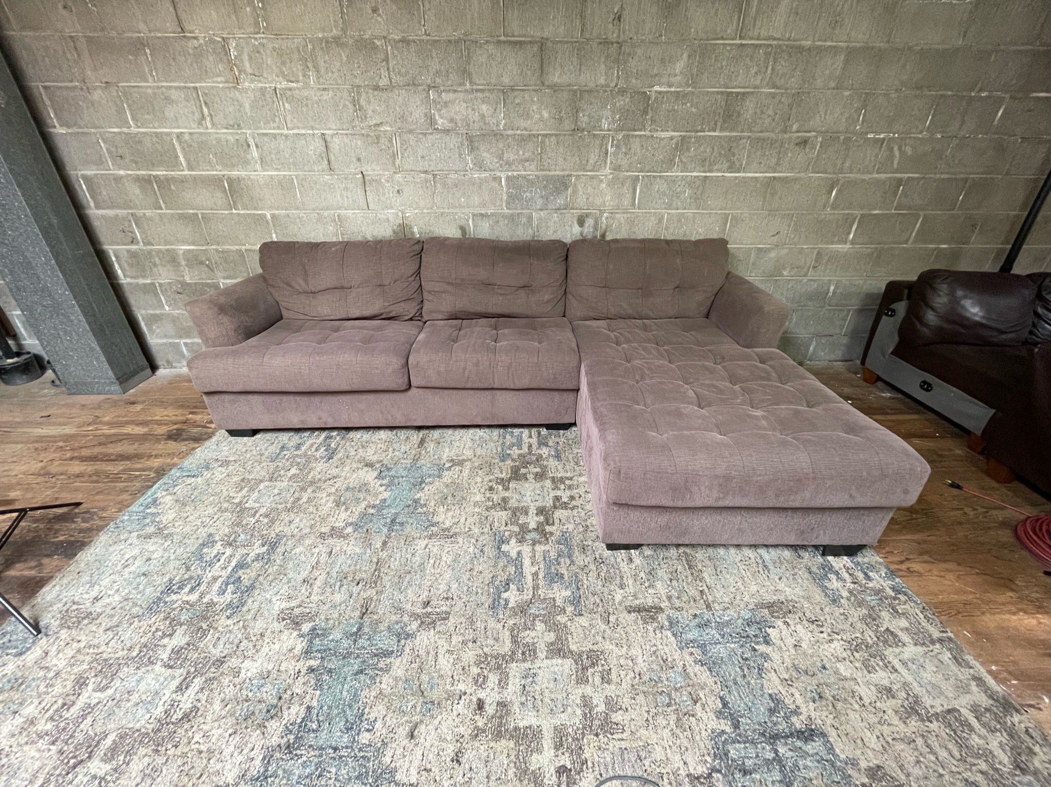 Grey Sectional Couch “WE DELIVER”