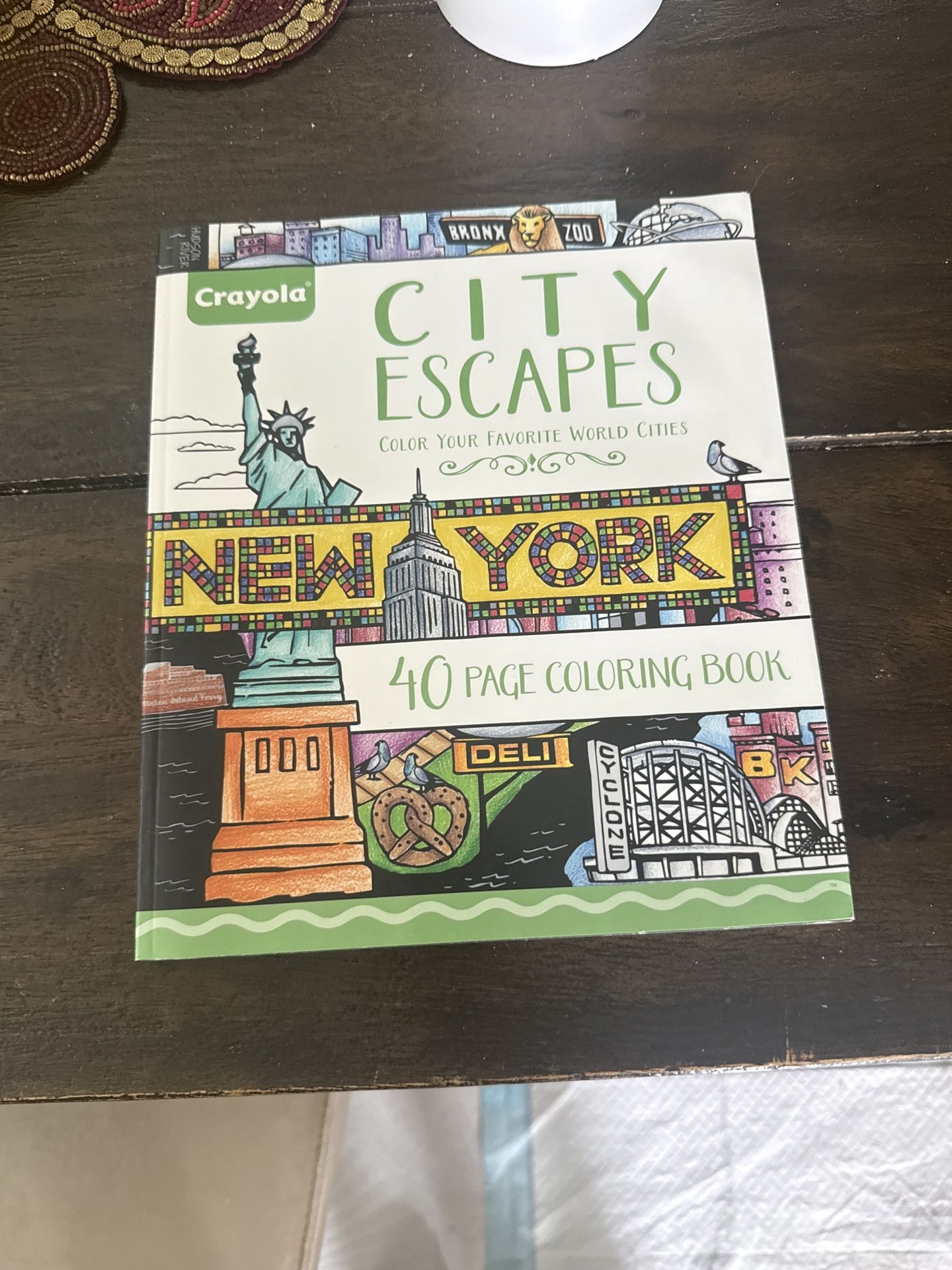 Crayola City Escapes Coloring Book