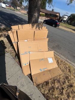 Free cardboard!