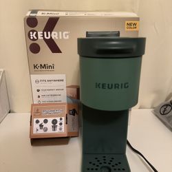 keurig k mini single serve coffee maker & reusable k cups