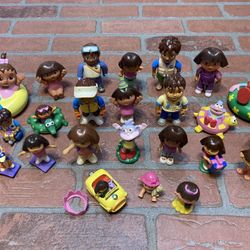 Vintage Dora The Explorer Toy Lot