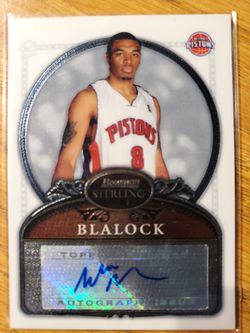 Will Blalock auto rookie