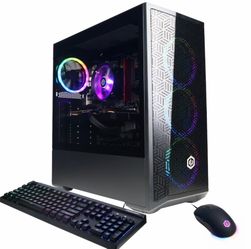 CyberPowerPC Gaming PC - Ryzen 5 7600 / RX 7600 / 16GB RAM