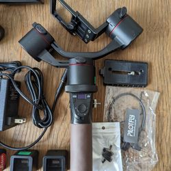 Two Pilotfly Adventurer Gimbal Camera Stabilizers