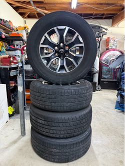 17” Toyota Tacoma premium wheels