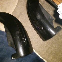 Side And Rear Spats Painted Gloss Black From That Car