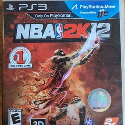 Playstation 3 Game NBA 2K12
